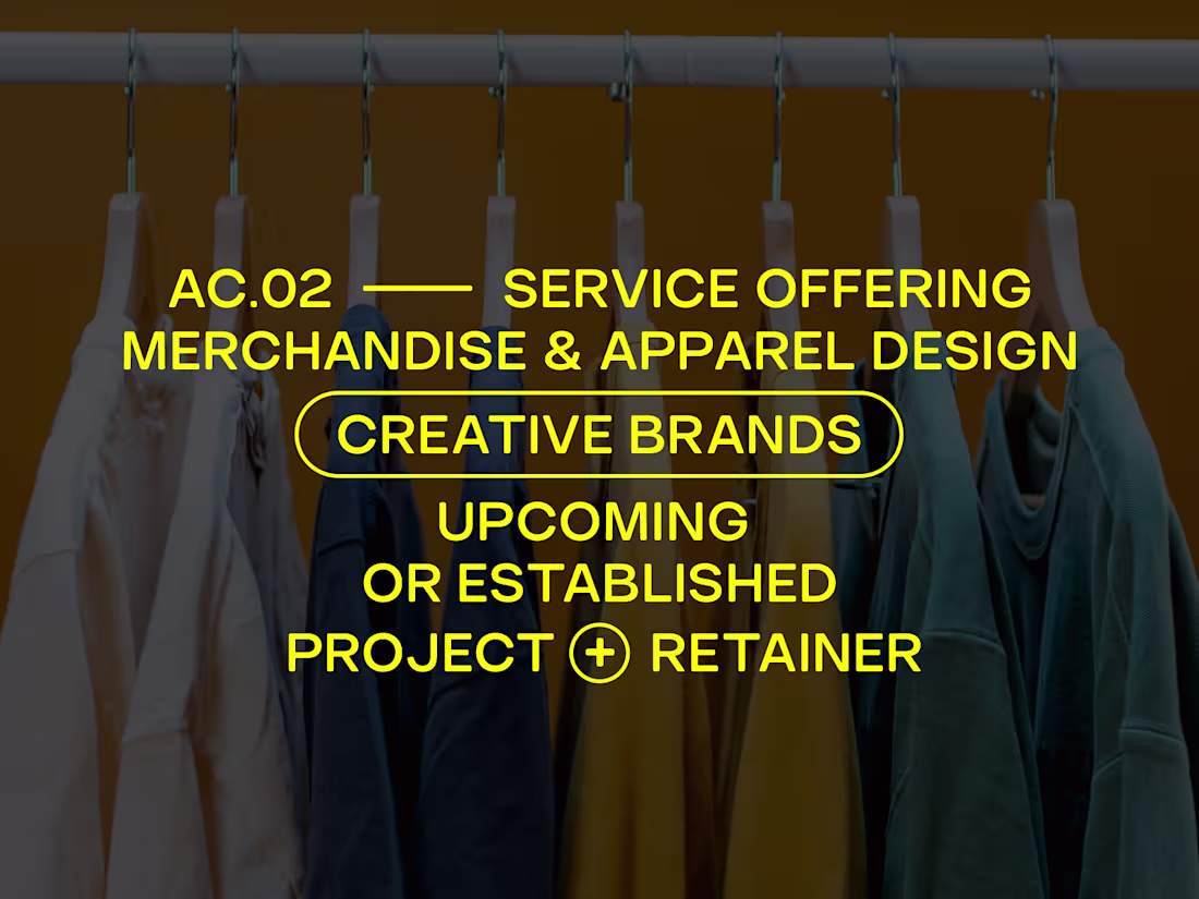 Cover image for Merch and Apparel Design for Culture-Driven Brands