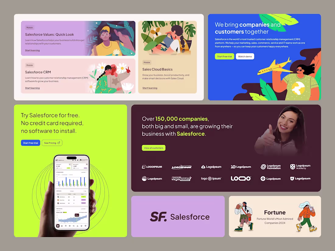 Cover image for Salesforce Website Redesign
