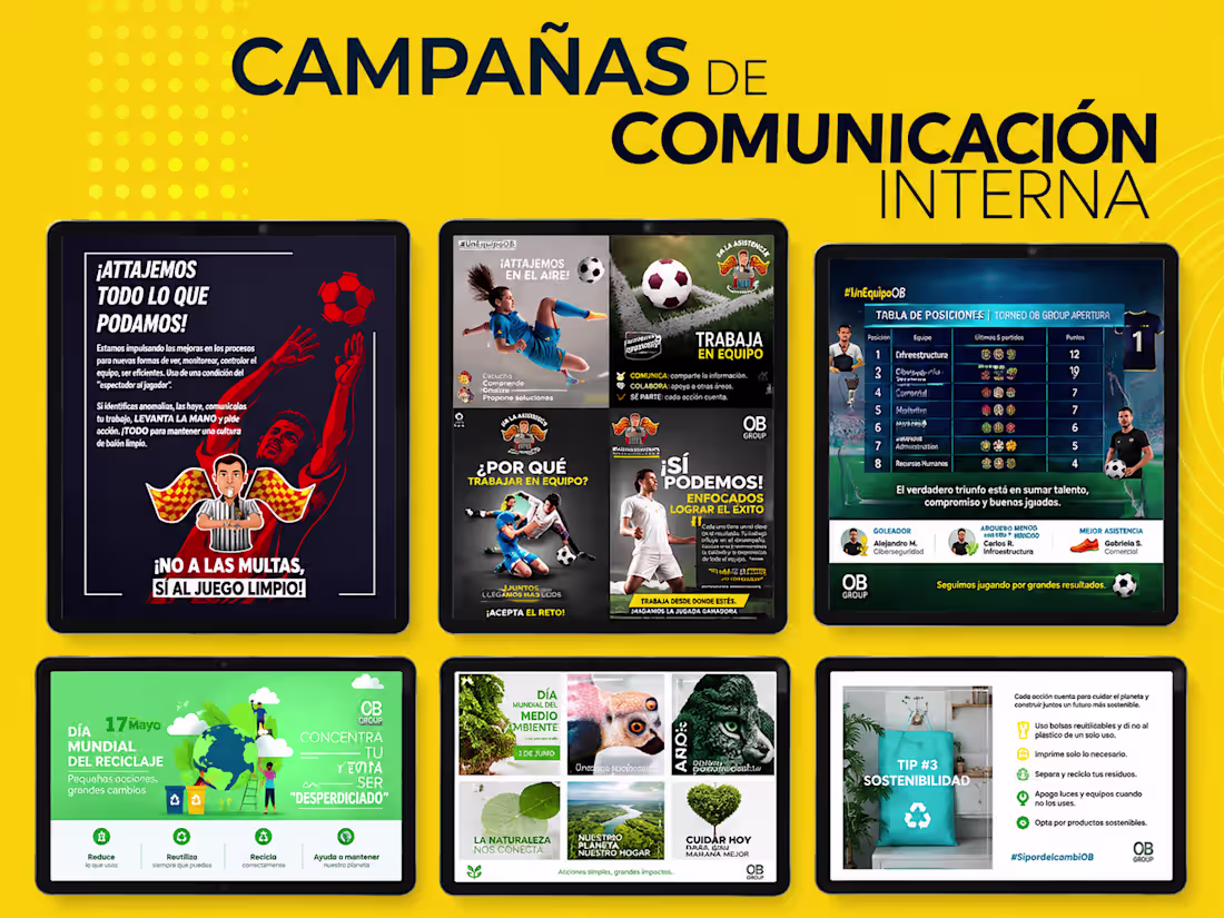 Cover image for Internal Communication Campaigns | Content