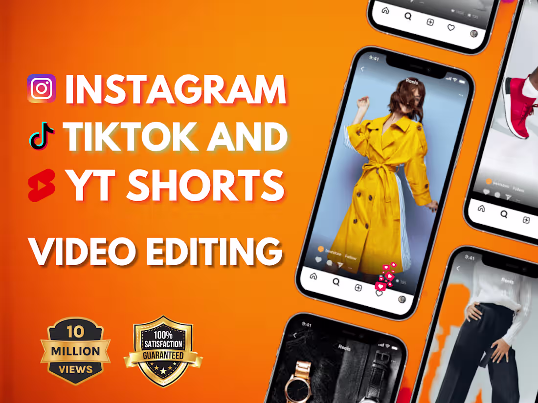Cover image for Social Media Ad and Reel Editing