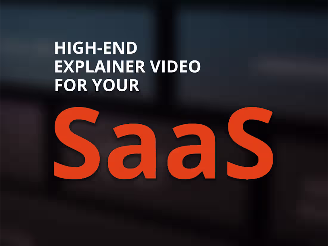 Cover image for Saas/Tech Explainer Video (From $2750)