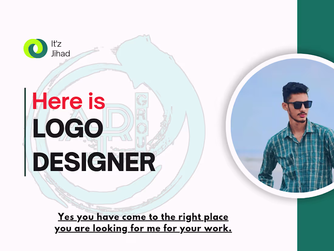 Cover image for HERE IS YOUR LOGO DESIGNER