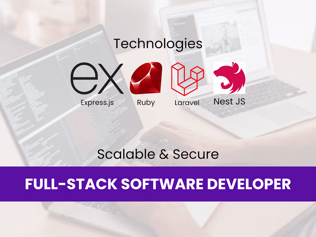 Cover image for Scalable & Secure Full-Stack Development