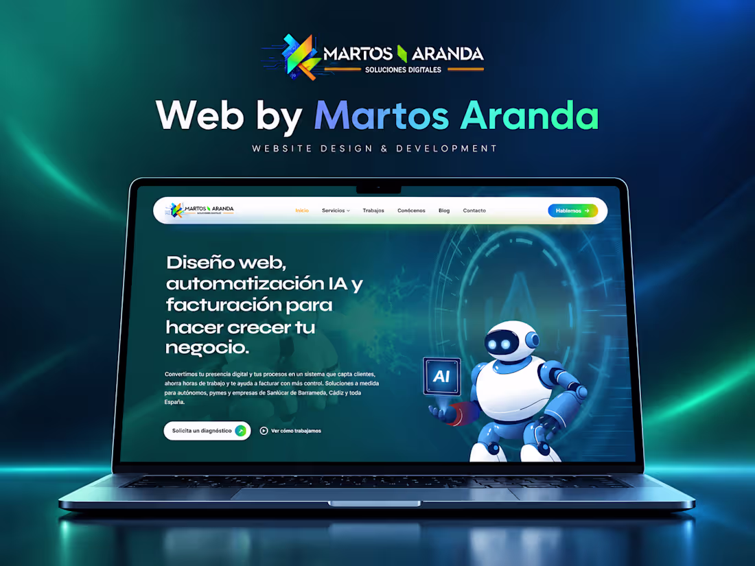 Cover image for Martos Aranda — Website & Digital Experience