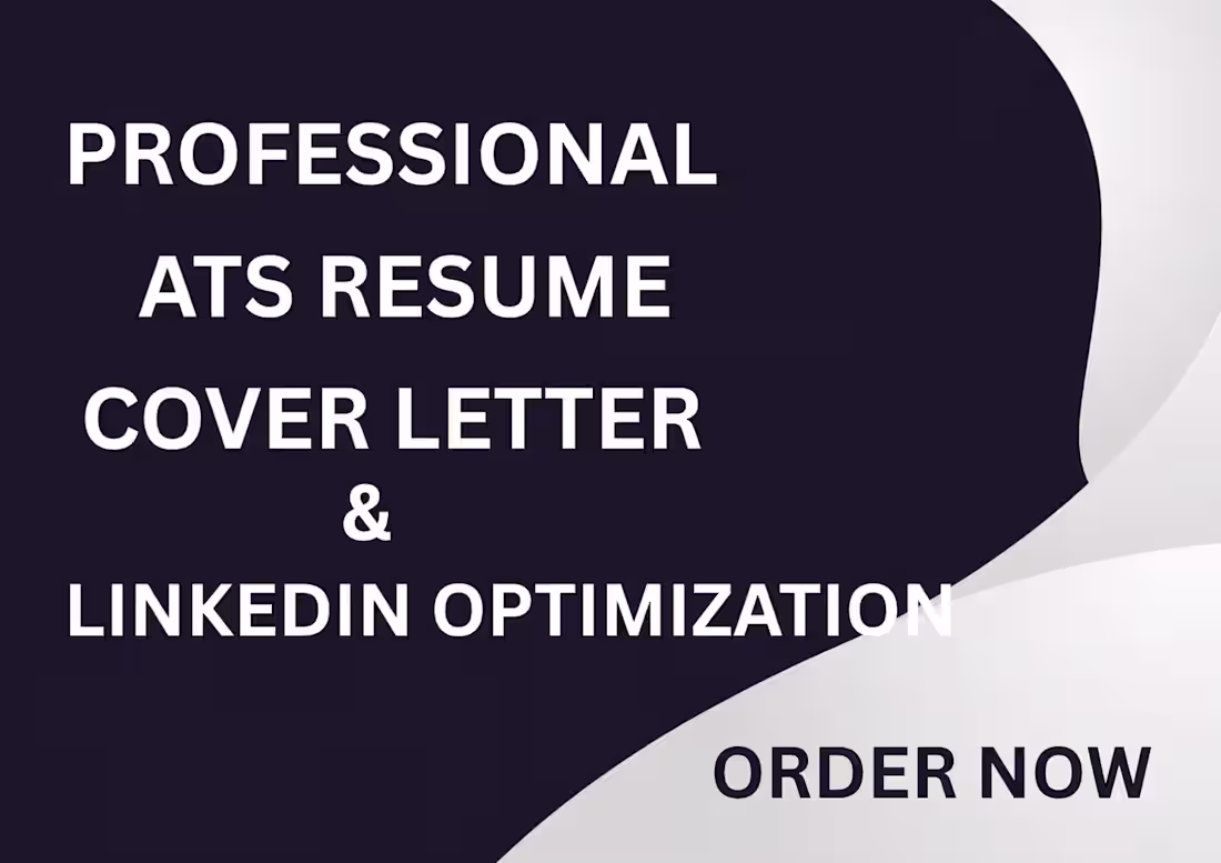 Cover image for Professional ATS Resume Writing Service