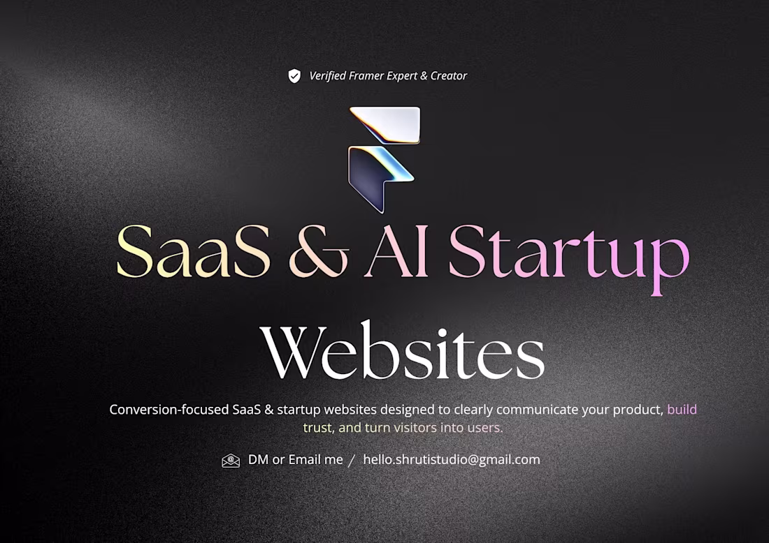 Cover image for SaaS & AI Startup Websites