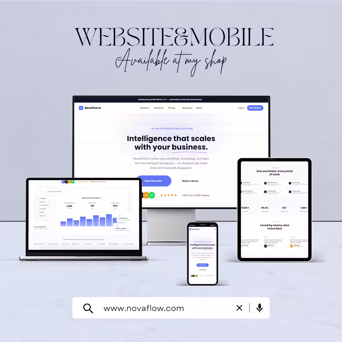 Cover image for Launch your SaaS website faster