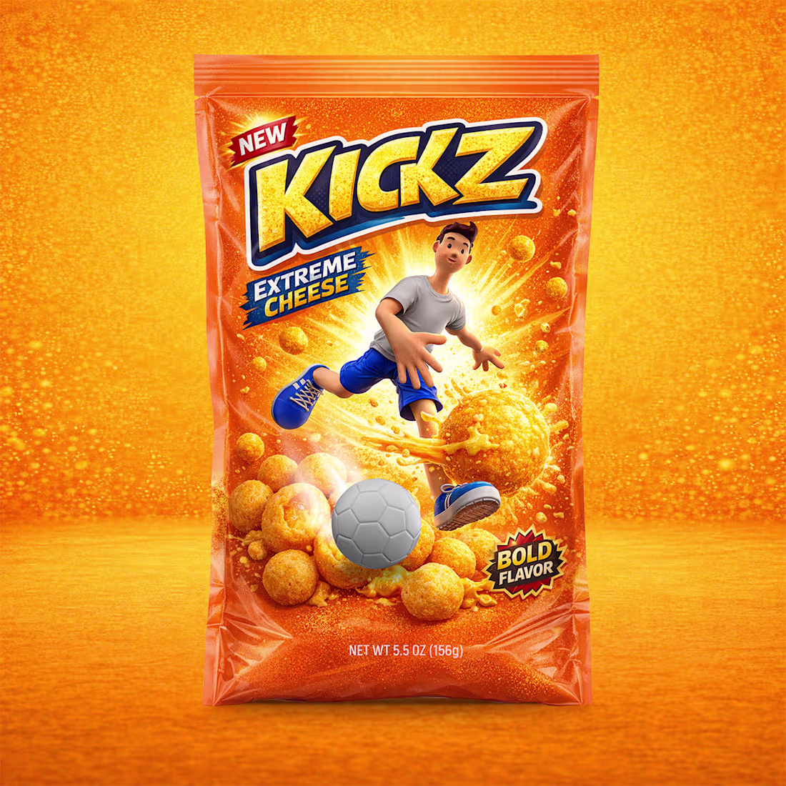 Cover image for 3D Cartoon Character – Soccer Kick
