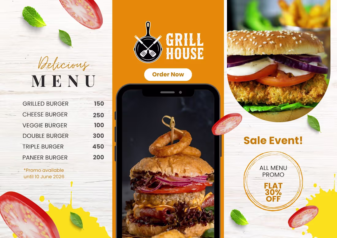 Cover image for A bold and appetizing restaurant