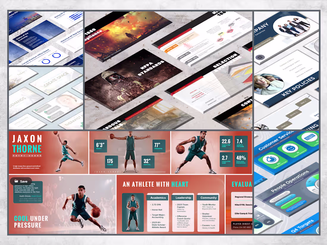 Cover image for Executive Presentation Design & Custom Slide Decks