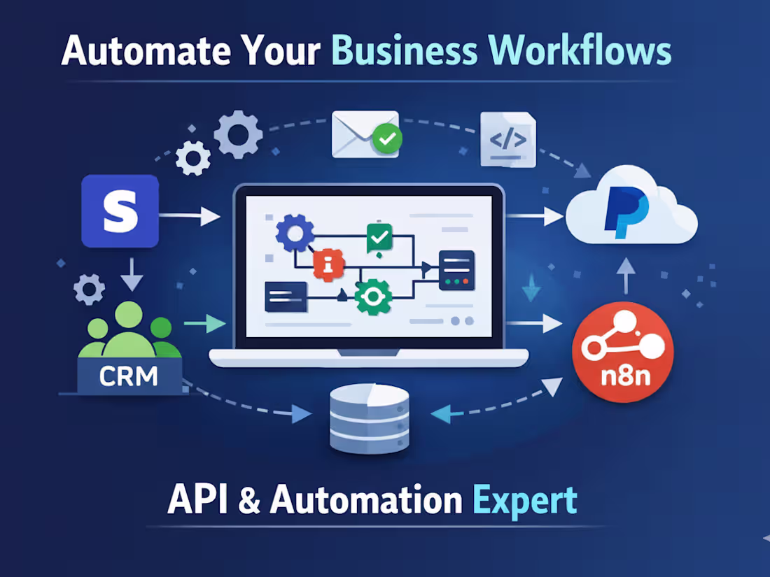 Cover image for API Expert & Automation Specialist