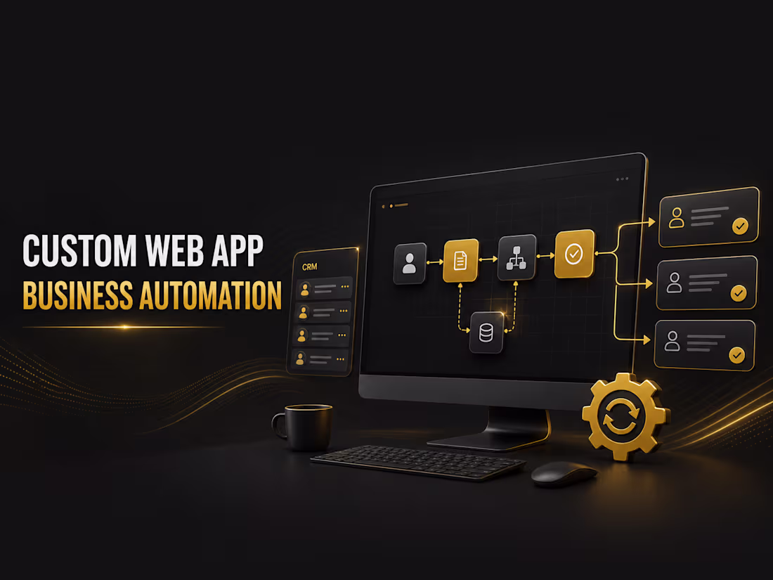 Cover image for Custom Web App & Business Automation