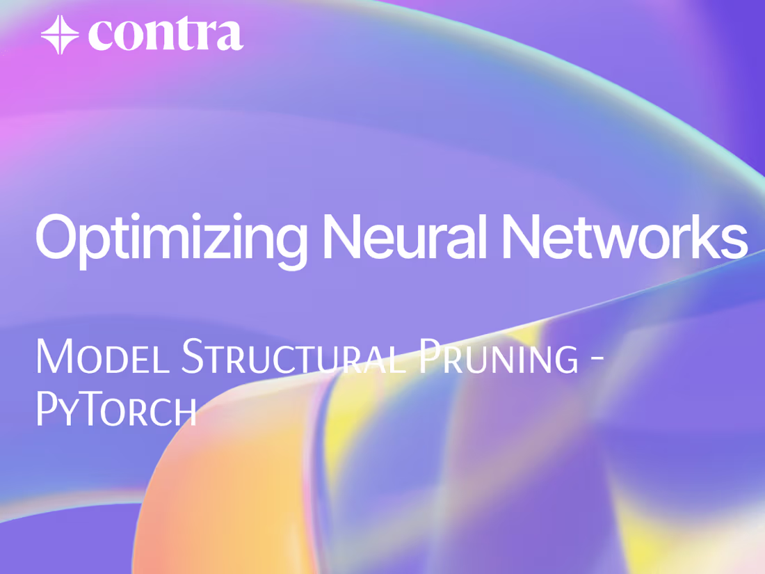 Cover image for Optimizing Neural Network via Model Structural Pruning - PyTorch