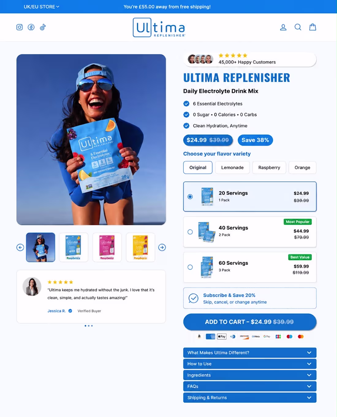 Cover image for A product page engineered for