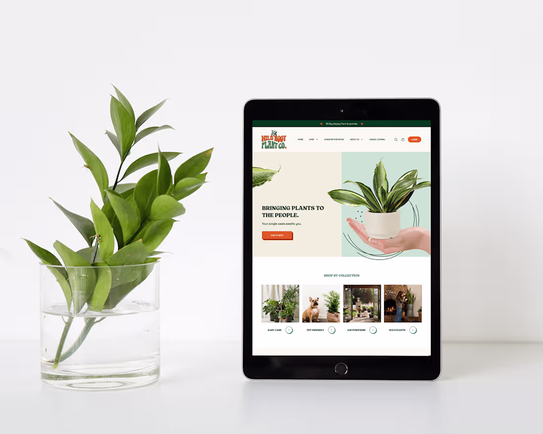 Cover image for Wild Root Plant Co. - Web Design & Development