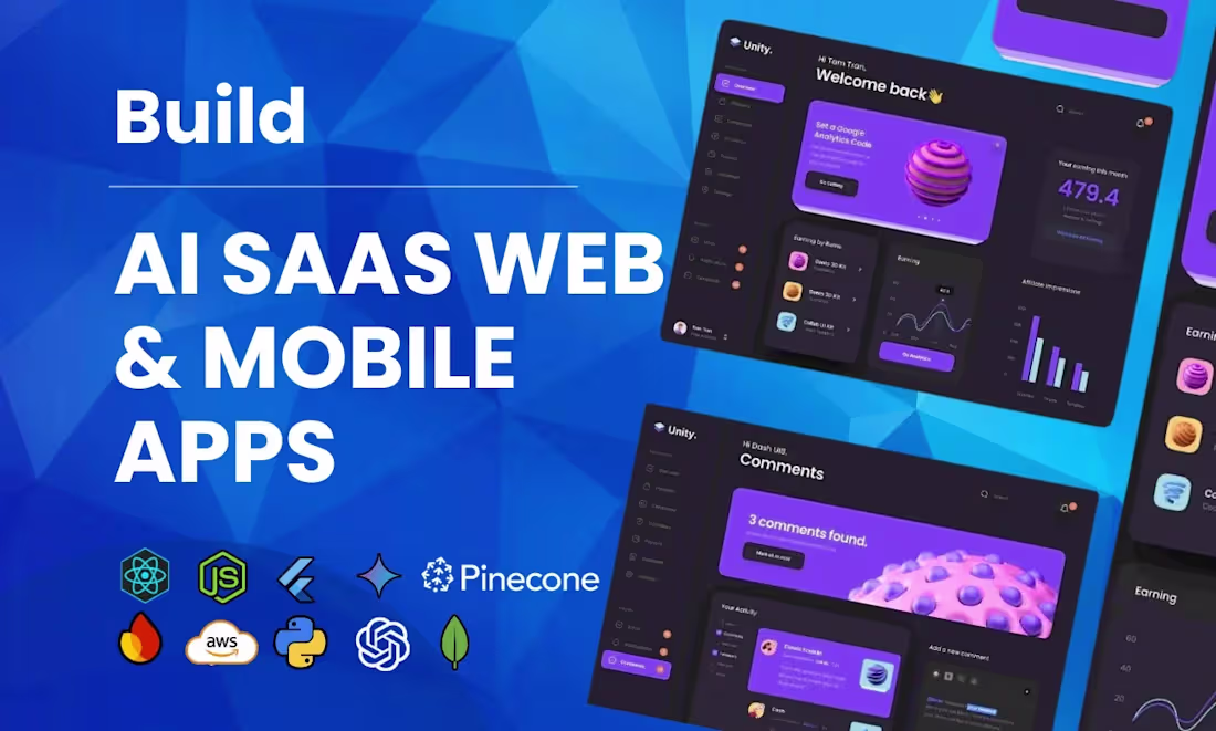 Cover image for AI Website, Mobile apps, Saas platforms and intelligent chatbots
