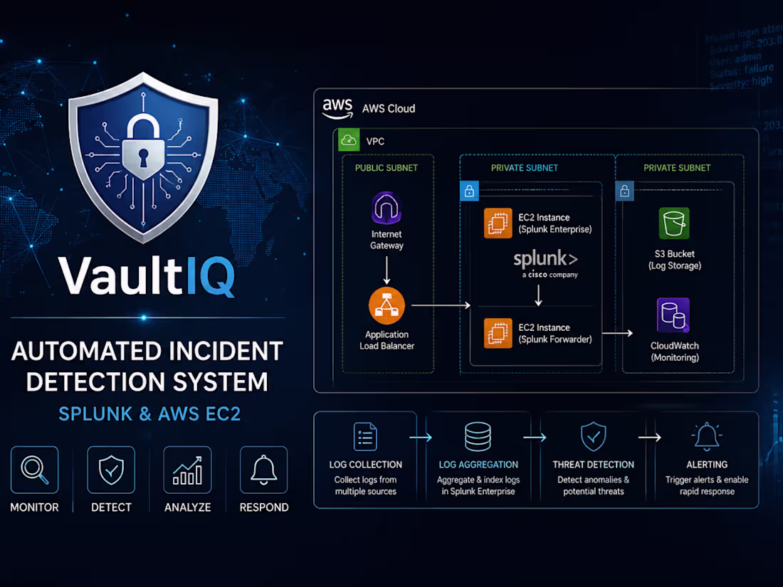Cover image for AWS Cloud Security Architect: Splunk & EC2 SIEM