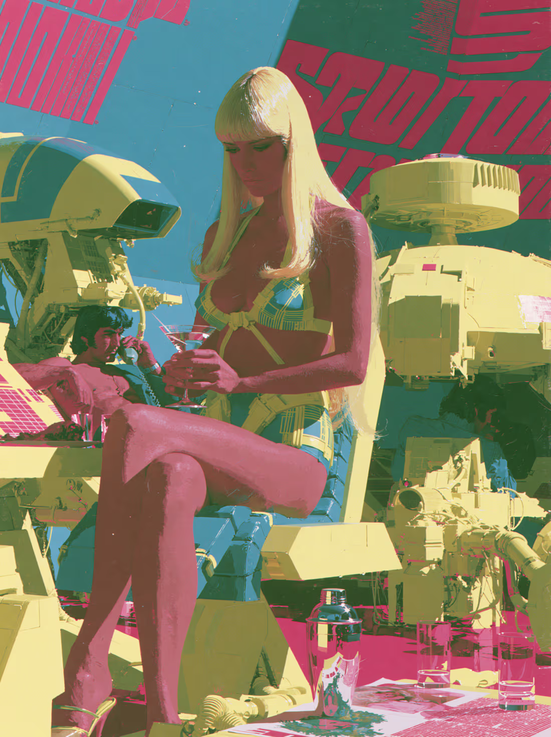 Cover image for Super funk and abstract visuals, all generated with AI by me