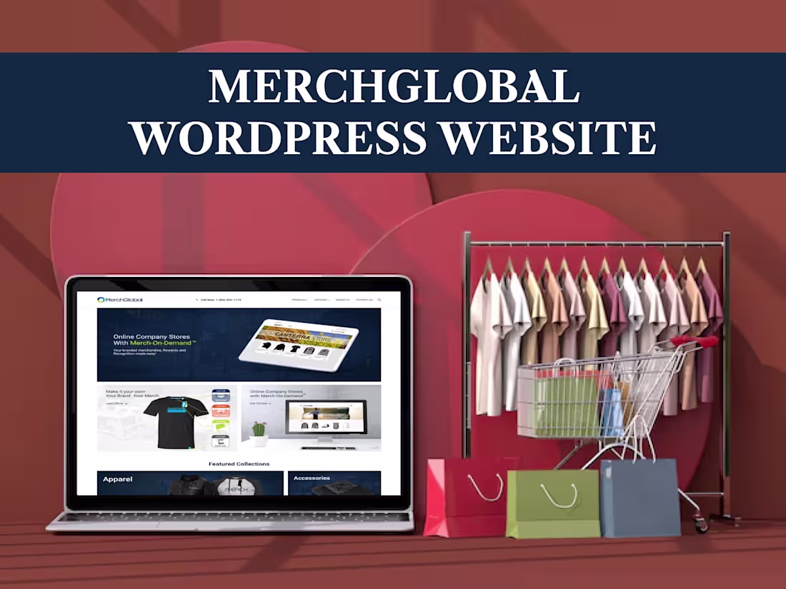 Cover image for MerchGlobal | Wordpress Website