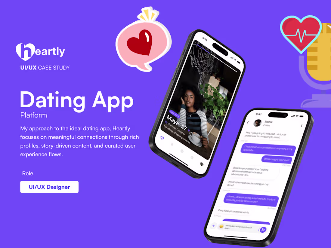 Cover image for Heartly - Dating App