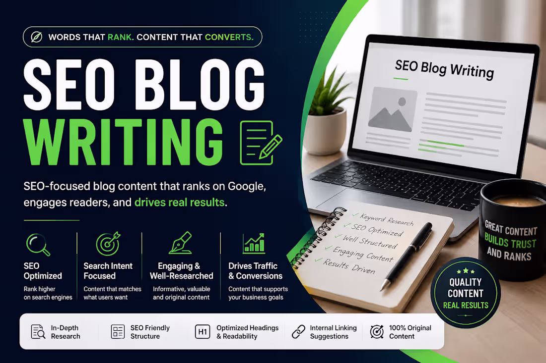 Cover image for SEO Blog Writing 