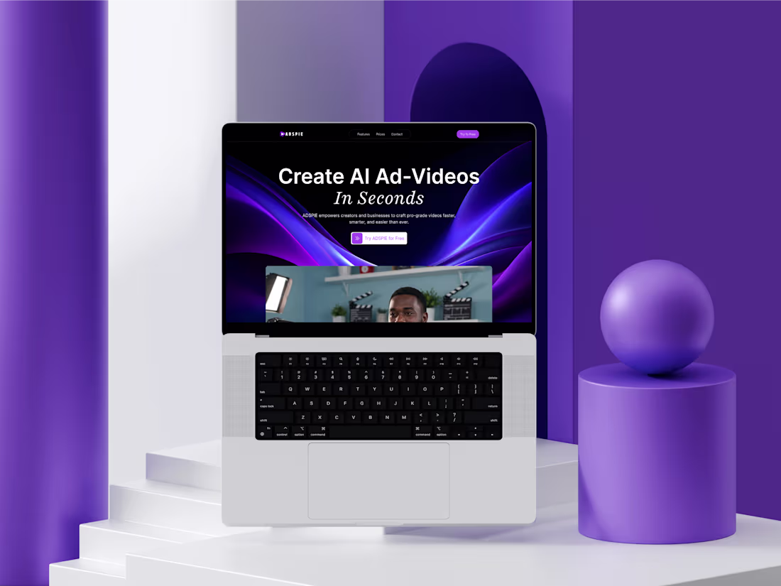 Cover image for ADSPIE: AI Ads Video Generation Platform 