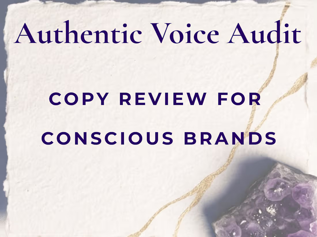 Cover image for Authentic Voice Audit
