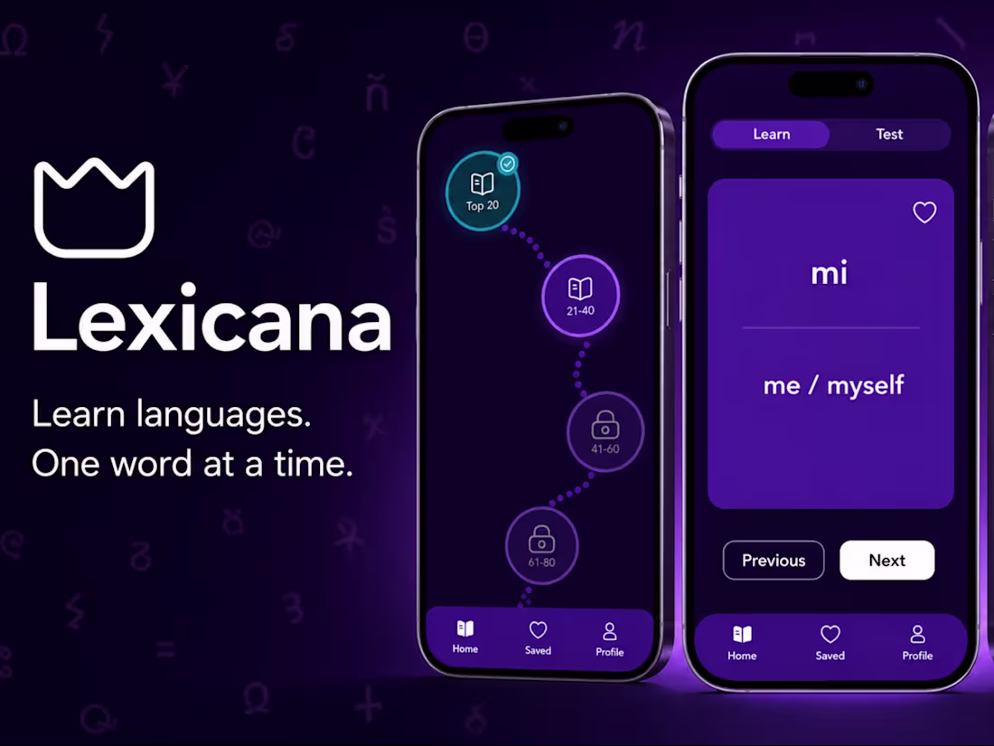 Cover image for Lexicana is a mobile vocabulary-learning
