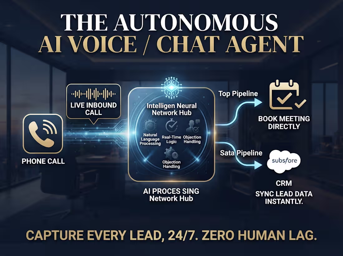 Cover image for Autonomous AI Voice & Chat Agent