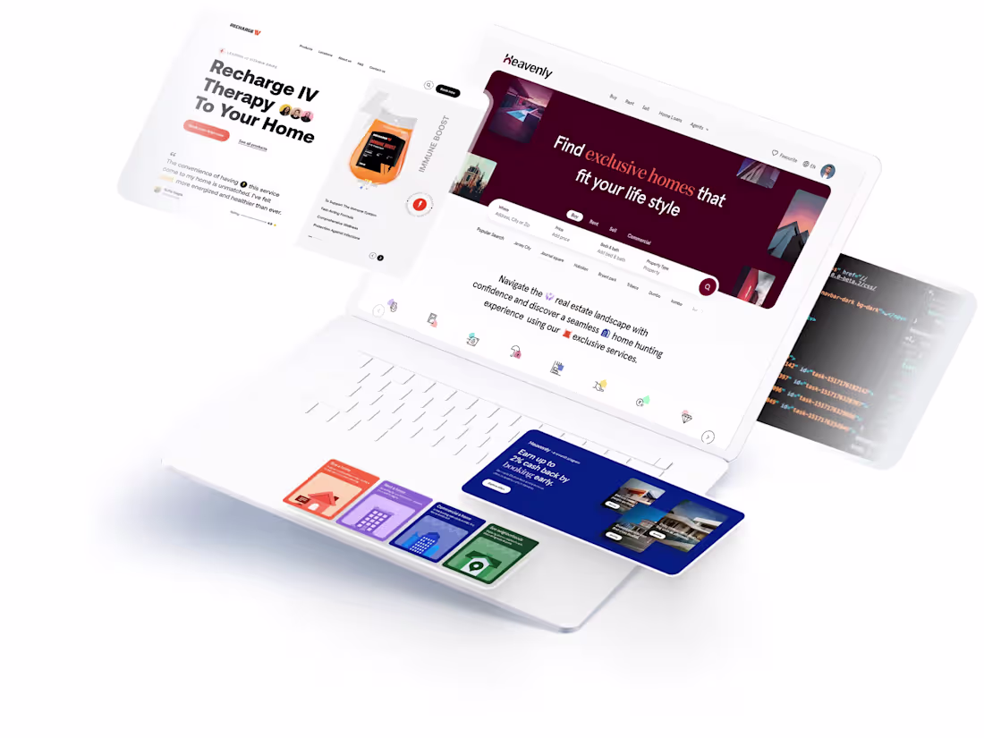 Cover image for Website Design and Development Services