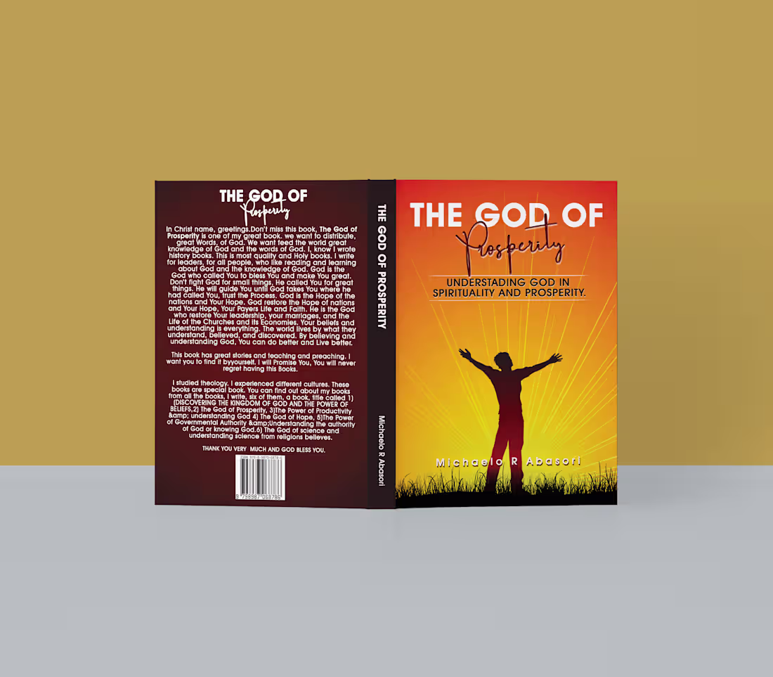 Cover image for Designed book cover for one