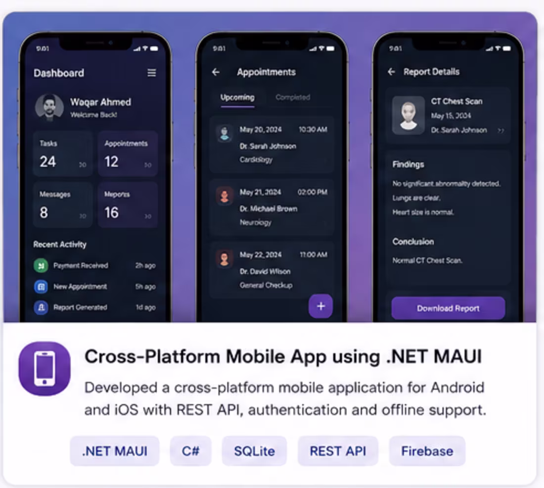 Cover image for Cross-Platform Mobile App using .Net