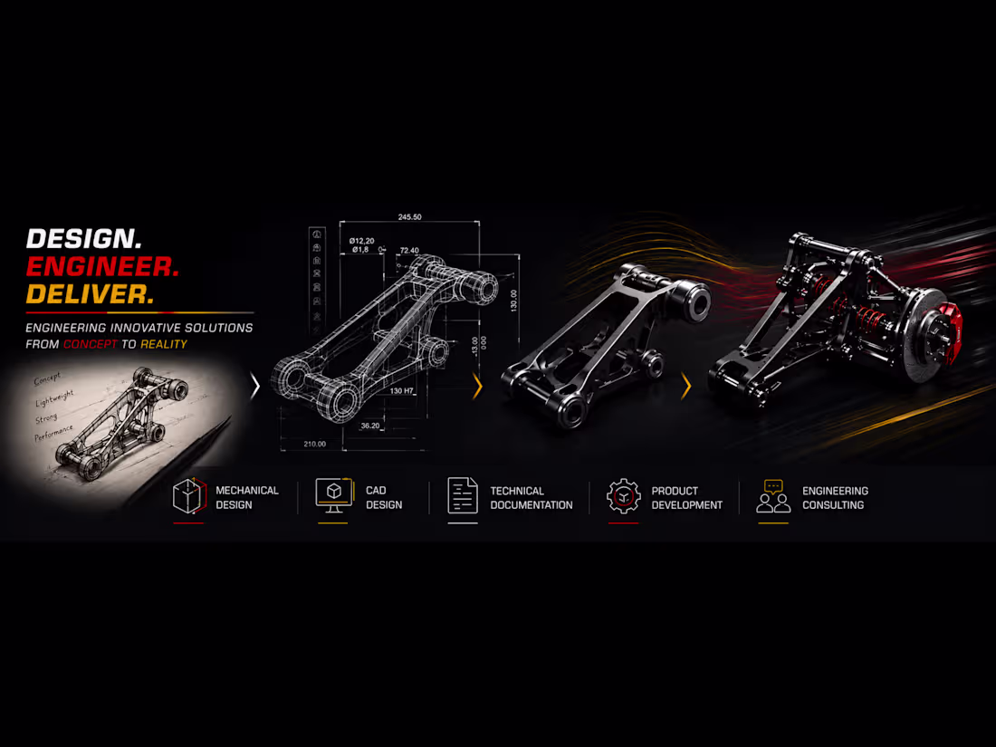 Cover image for Mechanical Design & SolidWorks CAD Development