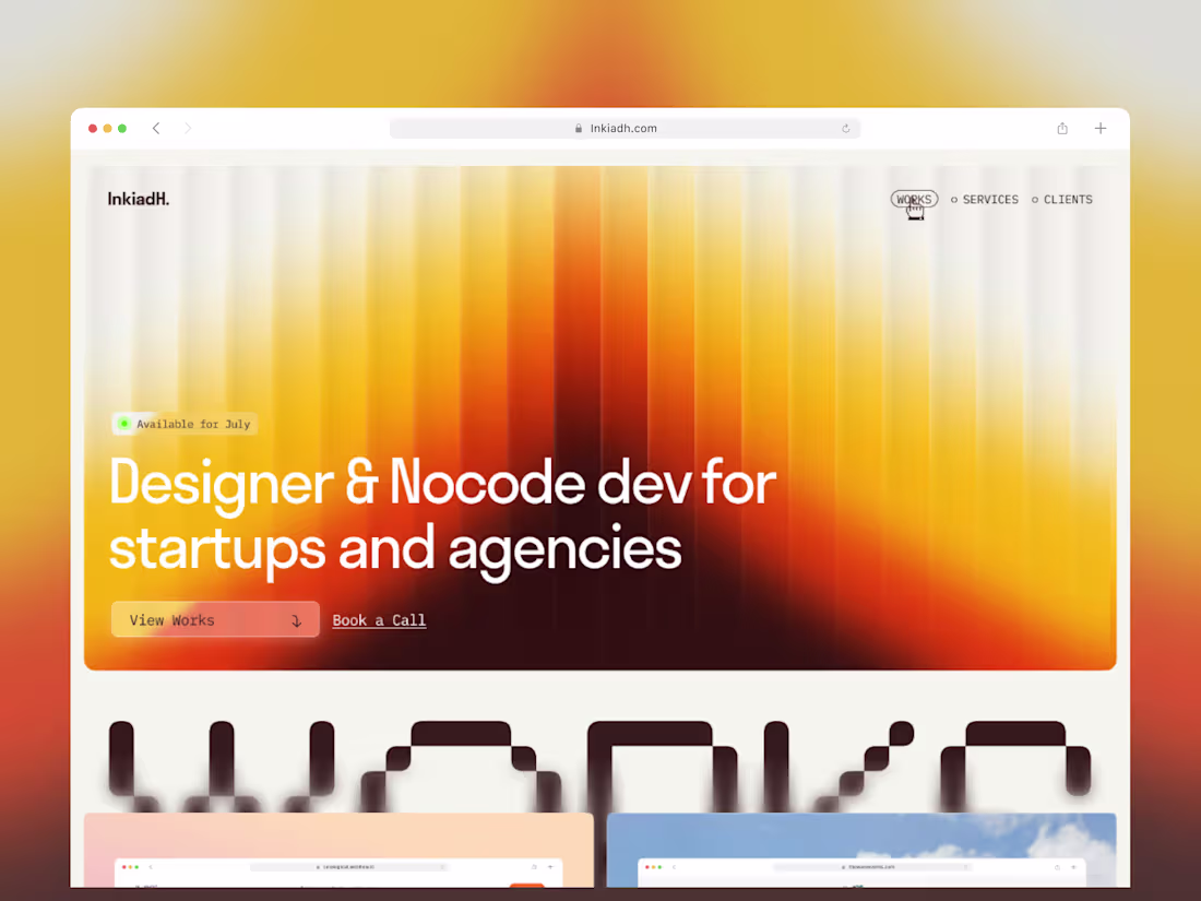 Cover image for High conversion dazzling framer website