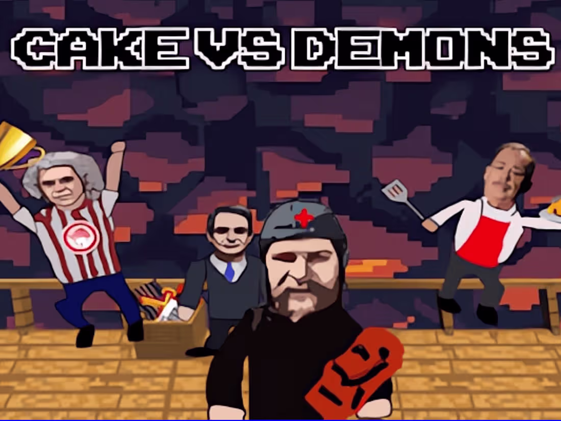 Cover image for Cake Vs Demons | Arcade Meme Shooter Game