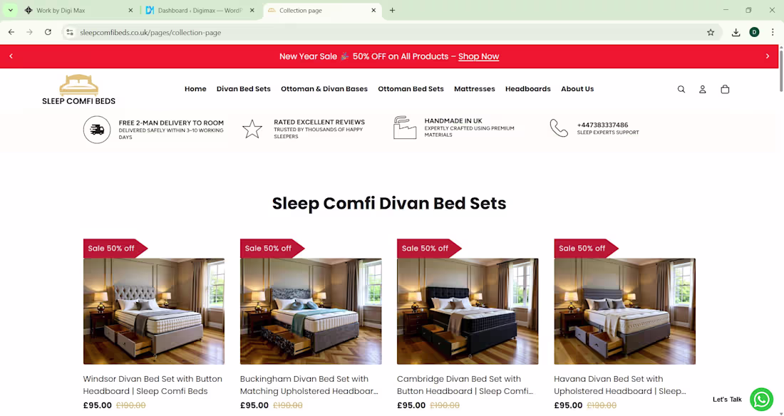 Cover image for Shopify furniture store build with