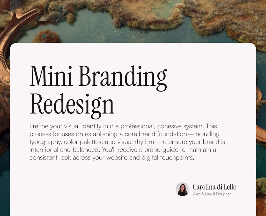 Cover image for Mini Branding Redesign