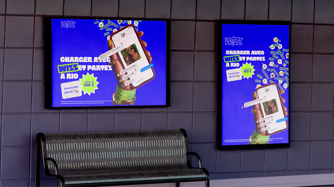 Cover image for CONCEPT - Wizz Air Rio-Paris Campaign