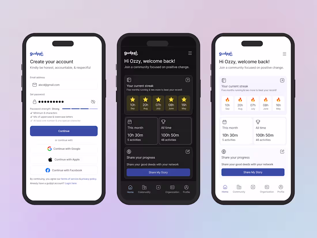Cover image for Gudppl - Mobile App UX Audit & Redesign