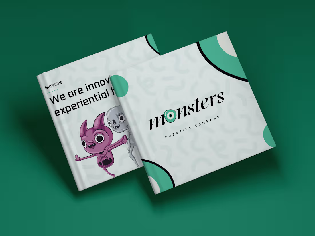 Cover image for Monsters | Logo Design and Brand Style Guide.