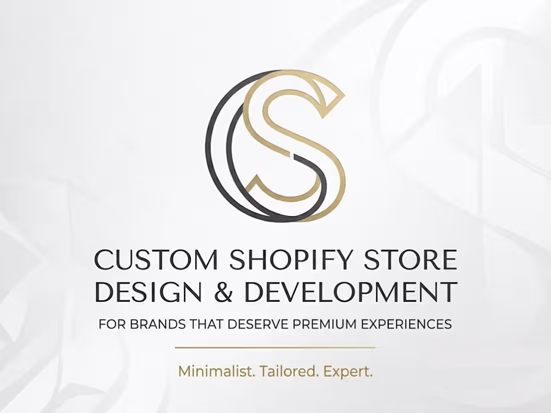 Cover image for Custom Shopify Store Design & Development