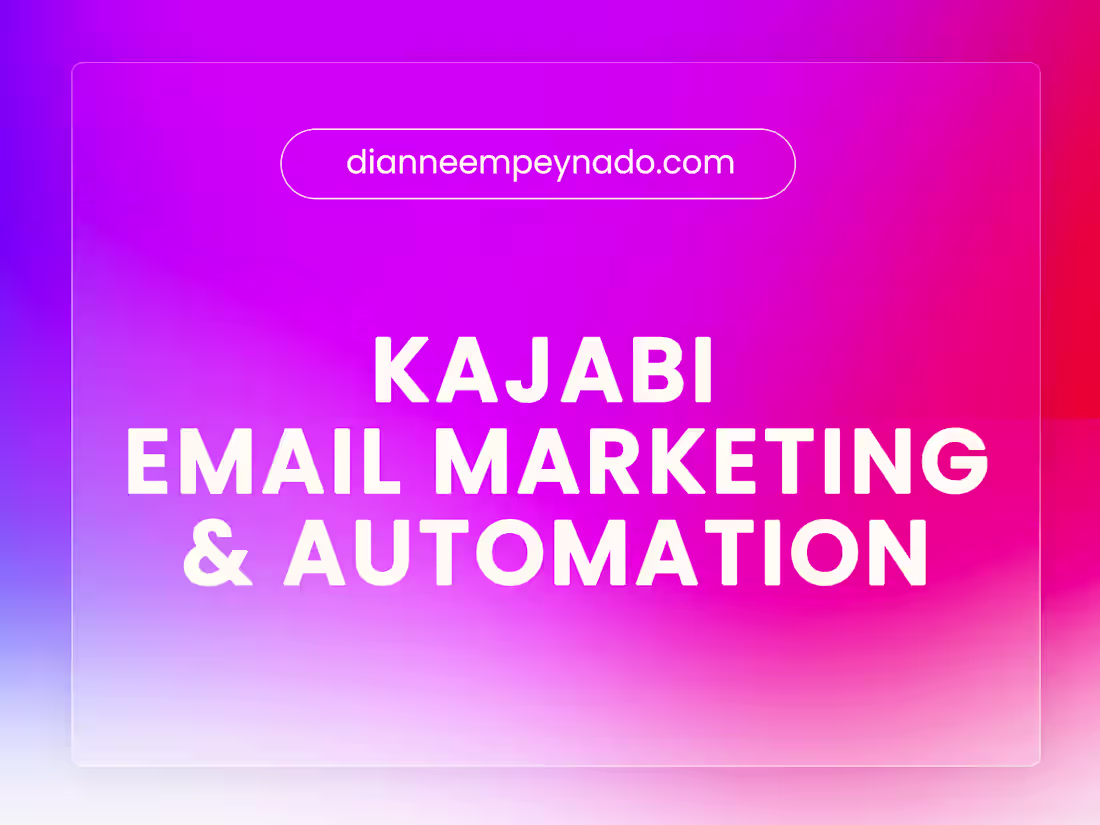 Cover image for Kajabi Email Marketing & Automation