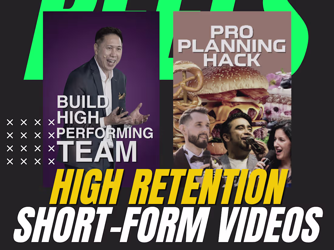 Cover image for High-Retention Short-Form Retainer (15 Reels)
