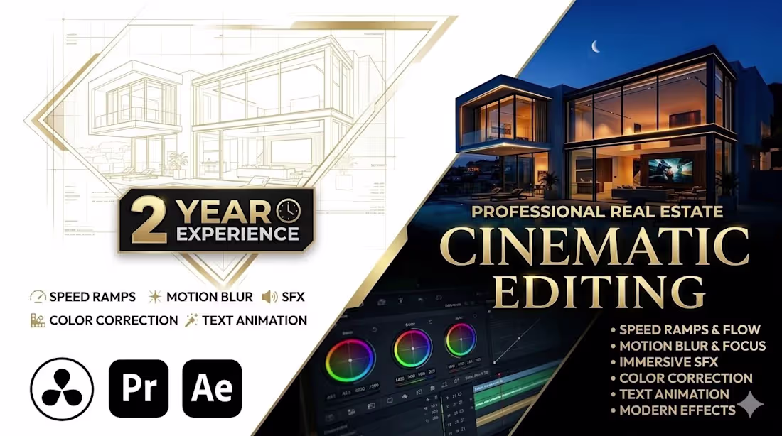 Cover image for Real Estate Video Editing