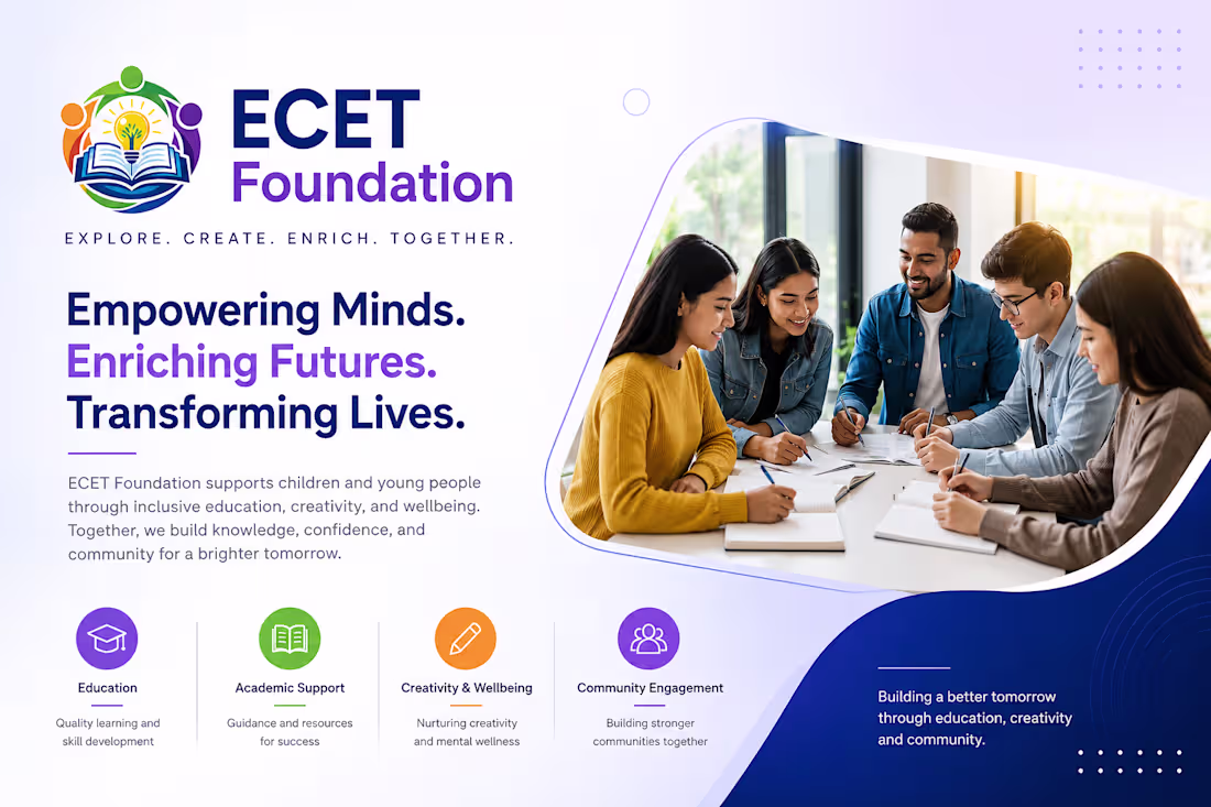 Cover image for ECET Foundation — Education & Community Development Platform