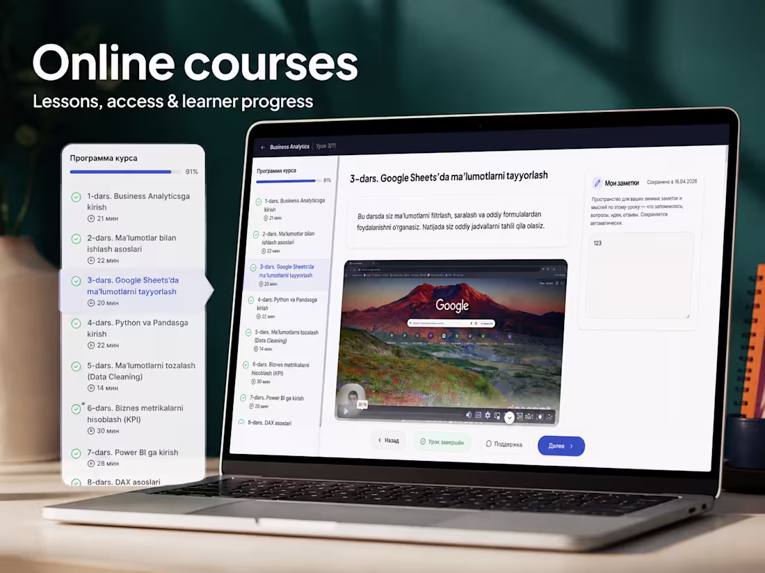 Cover image for Online course platforms and learner dashboards