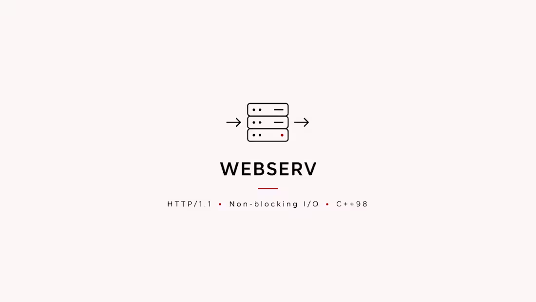 Cover image for Webserv is a custom HTTP/1.1