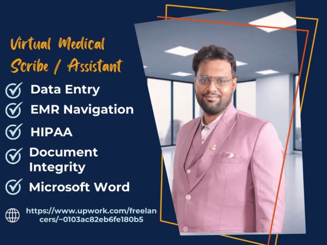 Cover image for Virtual Medical Scribing/ Assistant