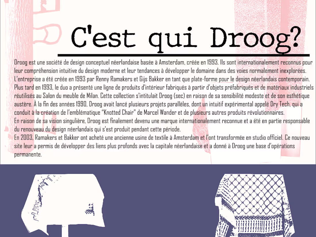 Cover image for Droog Design Poster