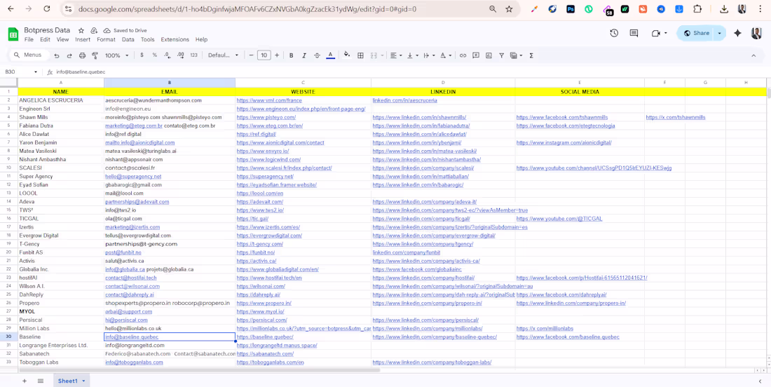 Cover image for Data Scraping for Botpress Agency